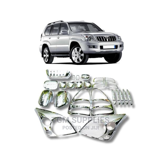 Chrome Body Kit for Prado 120