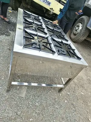 6 Burner Gas Cooker. Commercial Gas Cooker