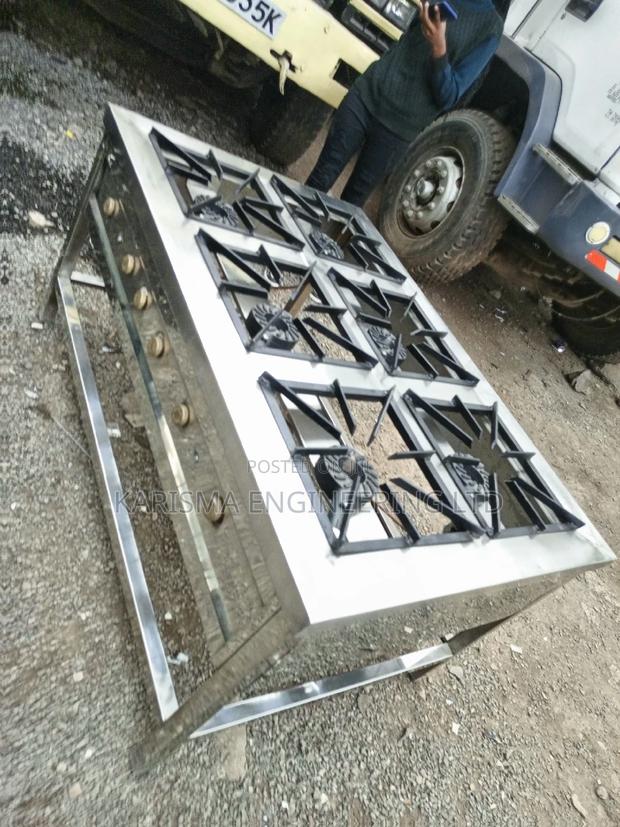 6 Burner Gas Cooker. Commercial Gas Cooker - thumbnail 2