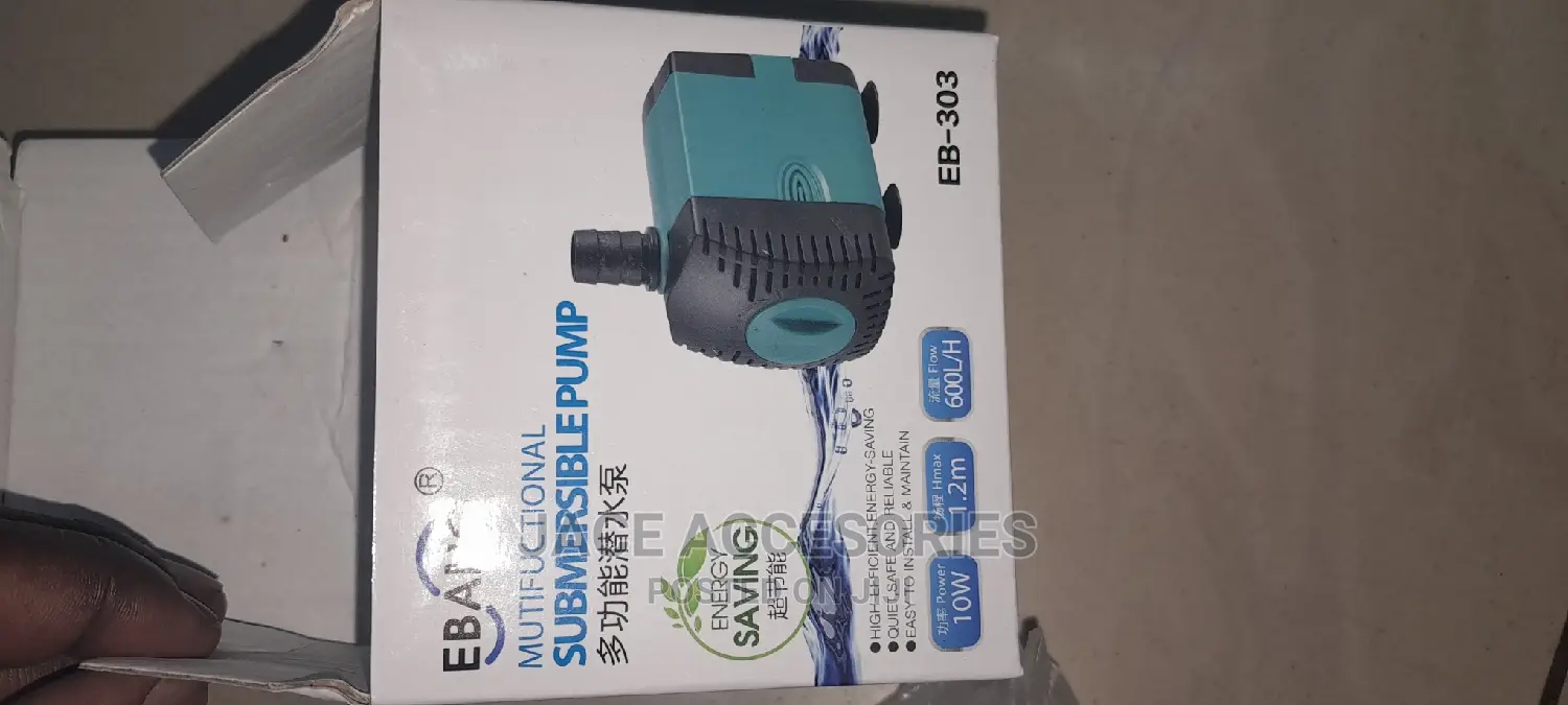 New Submersible Fountain Pump 10w