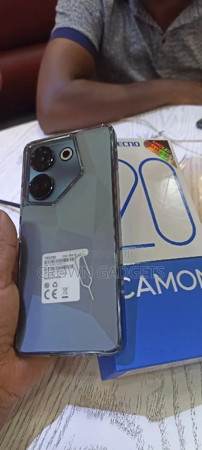 New Tecno Camon 20 256 GB Black