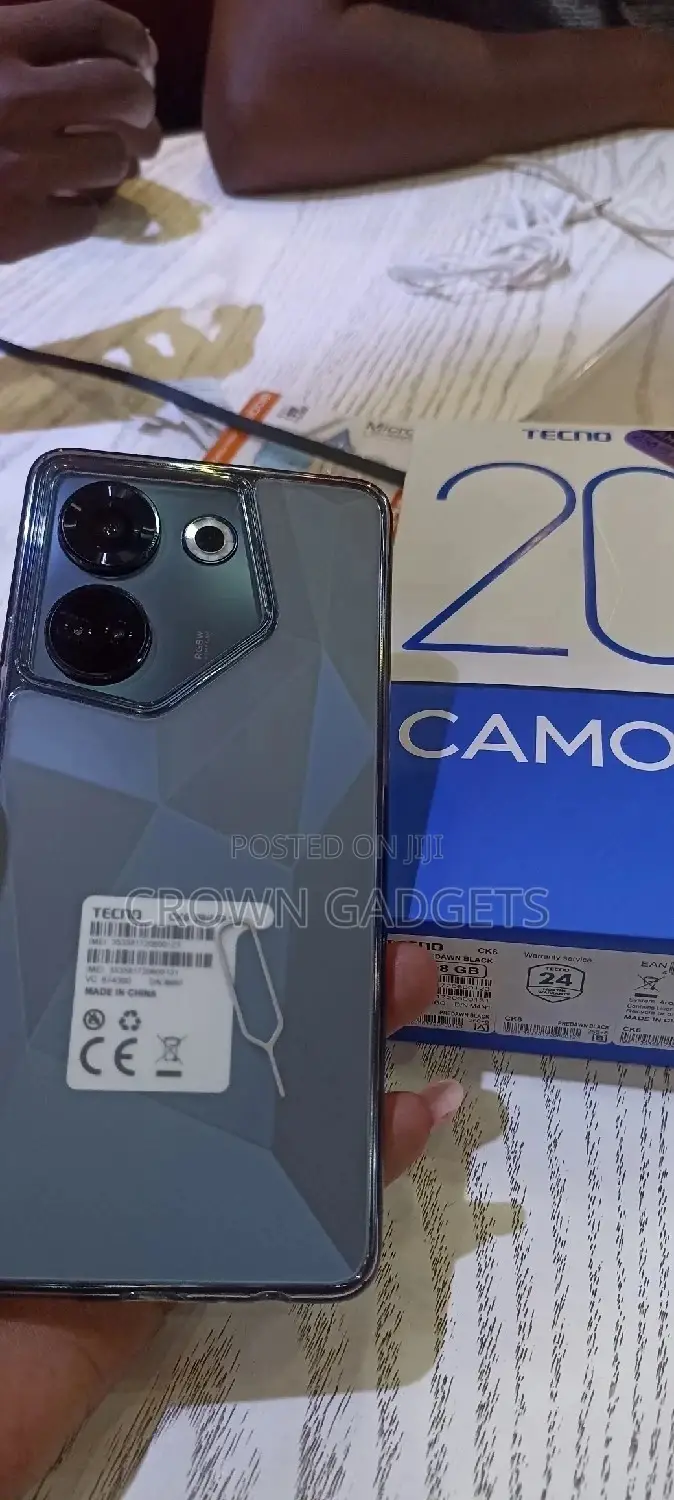 New Tecno Camon 20 256 GB Black