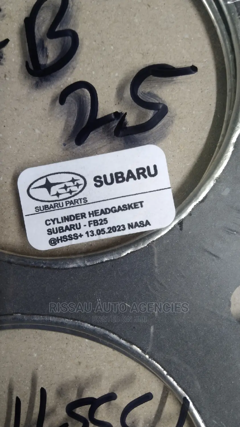 Subaru FB25 Genuine Engine Cylinder Gasket (2500cc).