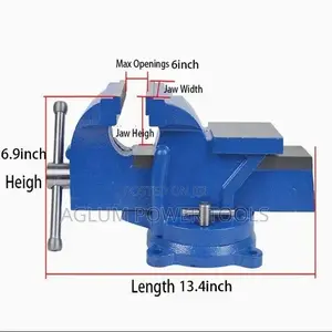 Bench Vice 6' Inches Turns 360°
