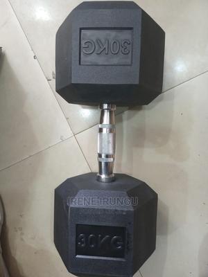 30kg Hexagon Dumbell - thumbnail 2