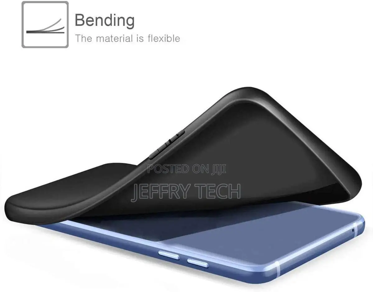 Cover for Infinix Hot 30 Play, Black Flexible Silicone Slim
