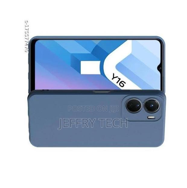 C Vivo Y16 Slim Soft Rubberised Back Cover - thumbnail 2