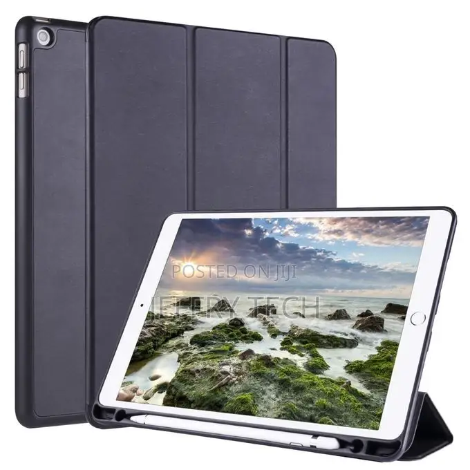 iPad 10.2 Horizontal Flip Tablet PC PU Leather Case(Black)