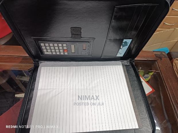 Documents Leather Folder With Handle - thumbnail 3