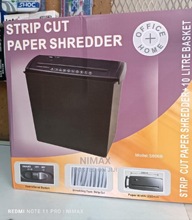 Paper Shredder Strip Cut - main view