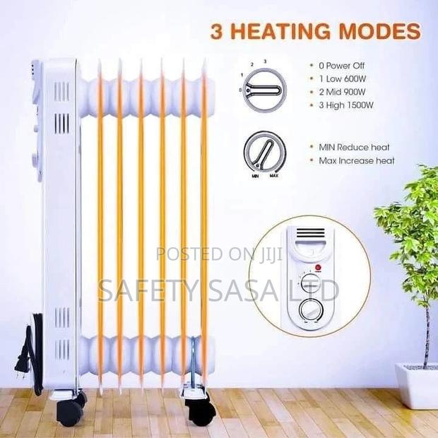 Oil Filled Heaters 9 Fins - thumbnail 2