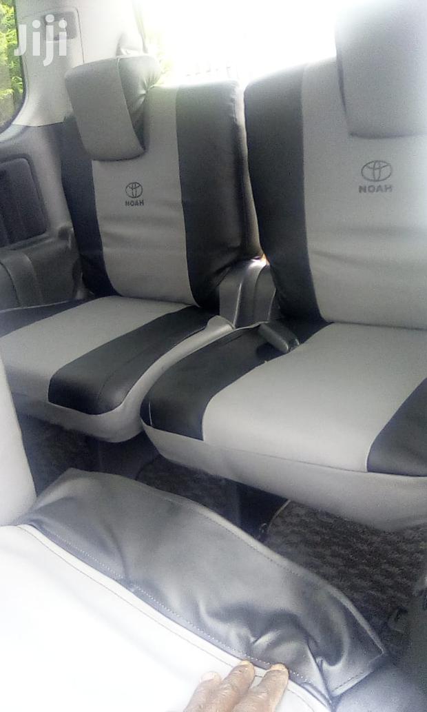 Cool Grey And Black Seat Covers - thumbnail 2
