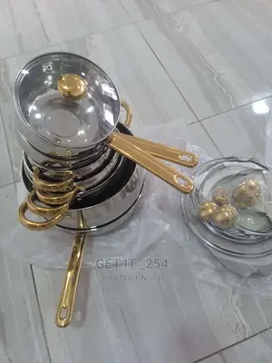 Stainless Steel 7pieces Induction Cooking Pots 
