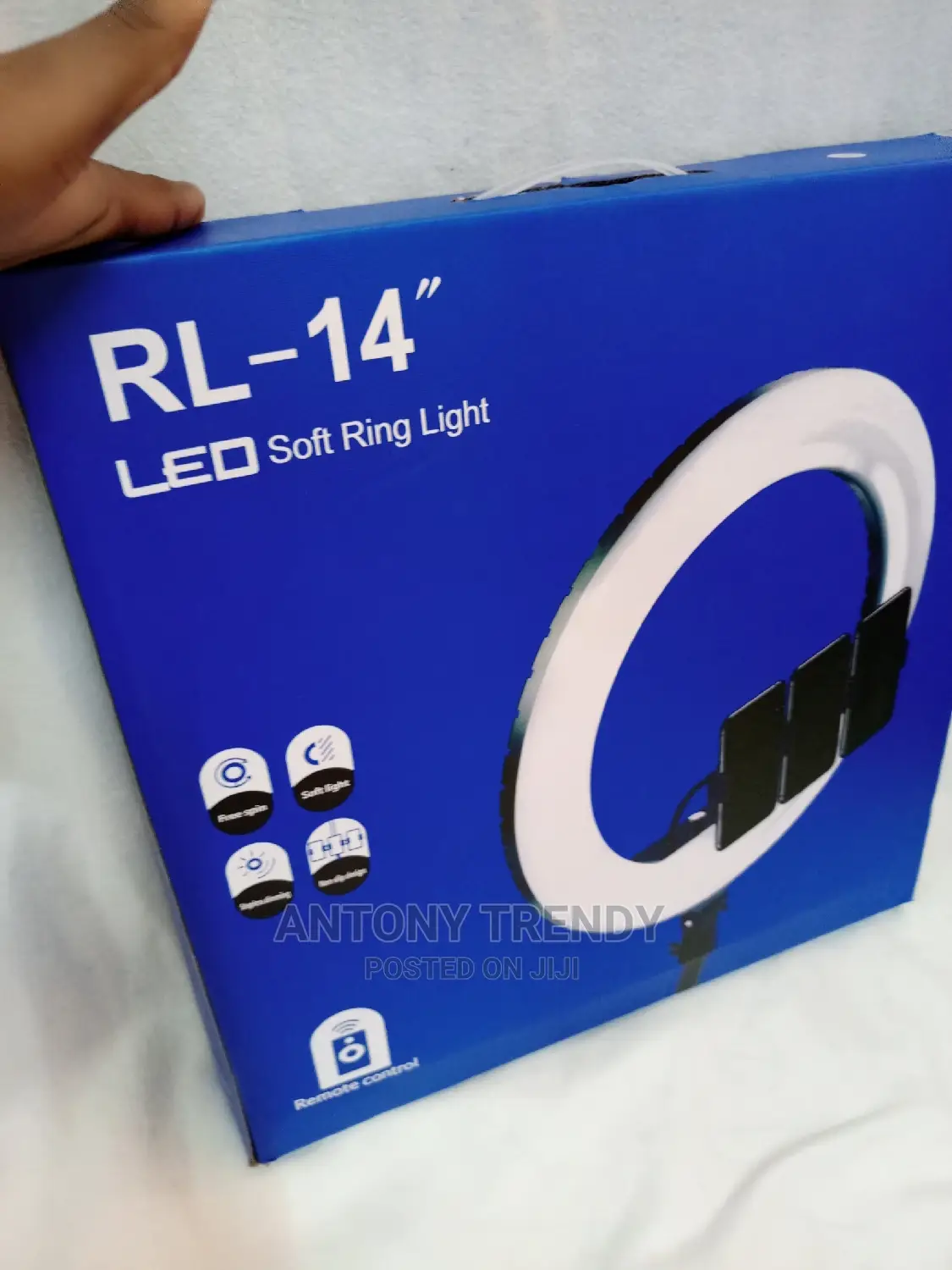 Rl 14 Inch Led Ring Light With Tripod Stand For