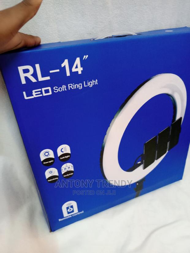 Rl 14 Inch Led Ring Light With Tripod Stand For - main view