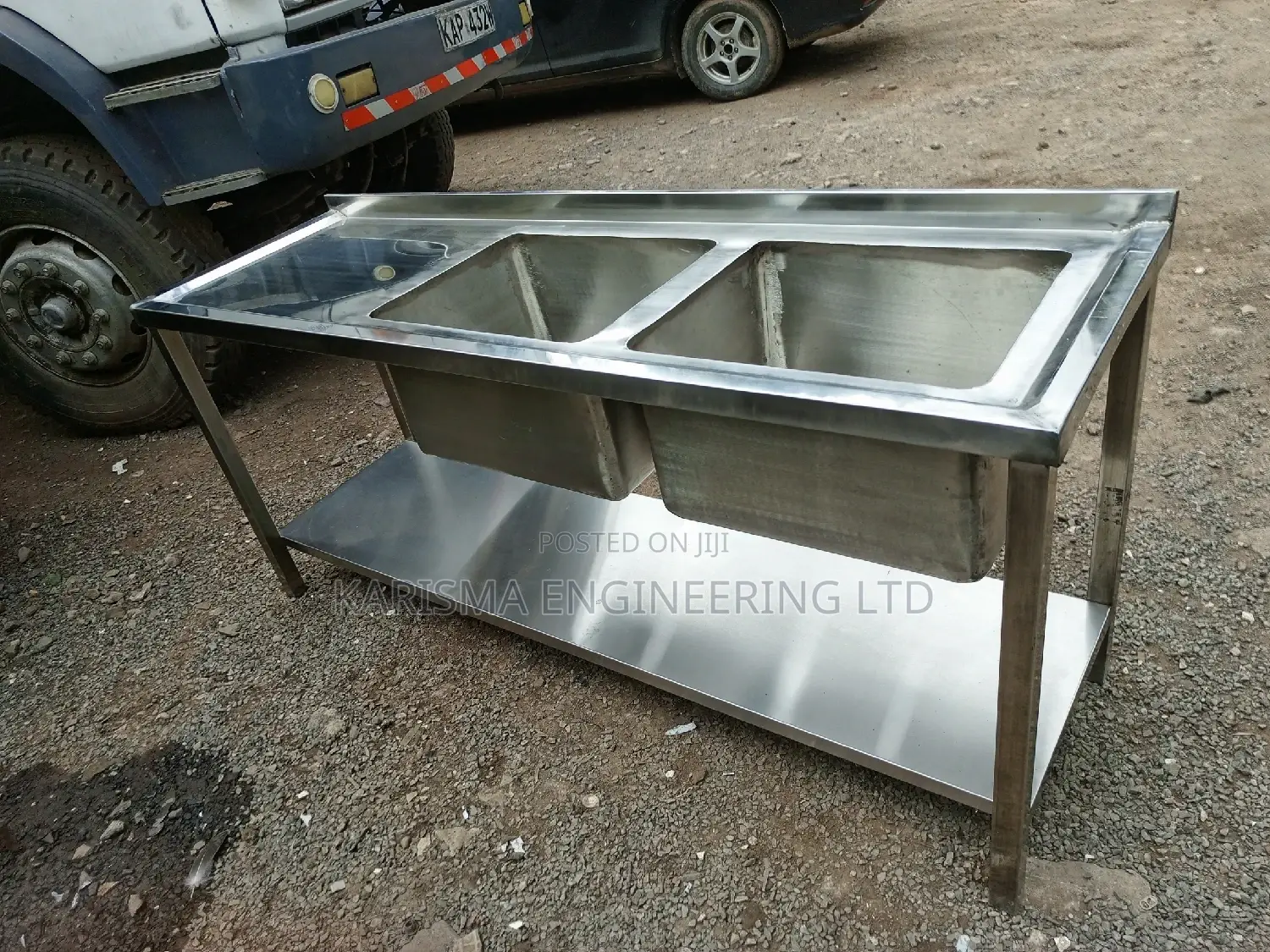 2 Hole Kitchen Sink
