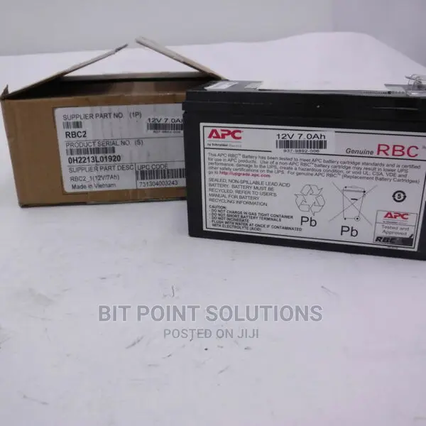 Ups Battery 12v 7ah Available