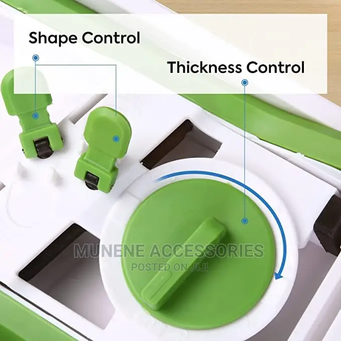 Multifunctional 5IN1 Mandoline Slicer and Chopper Vegetable