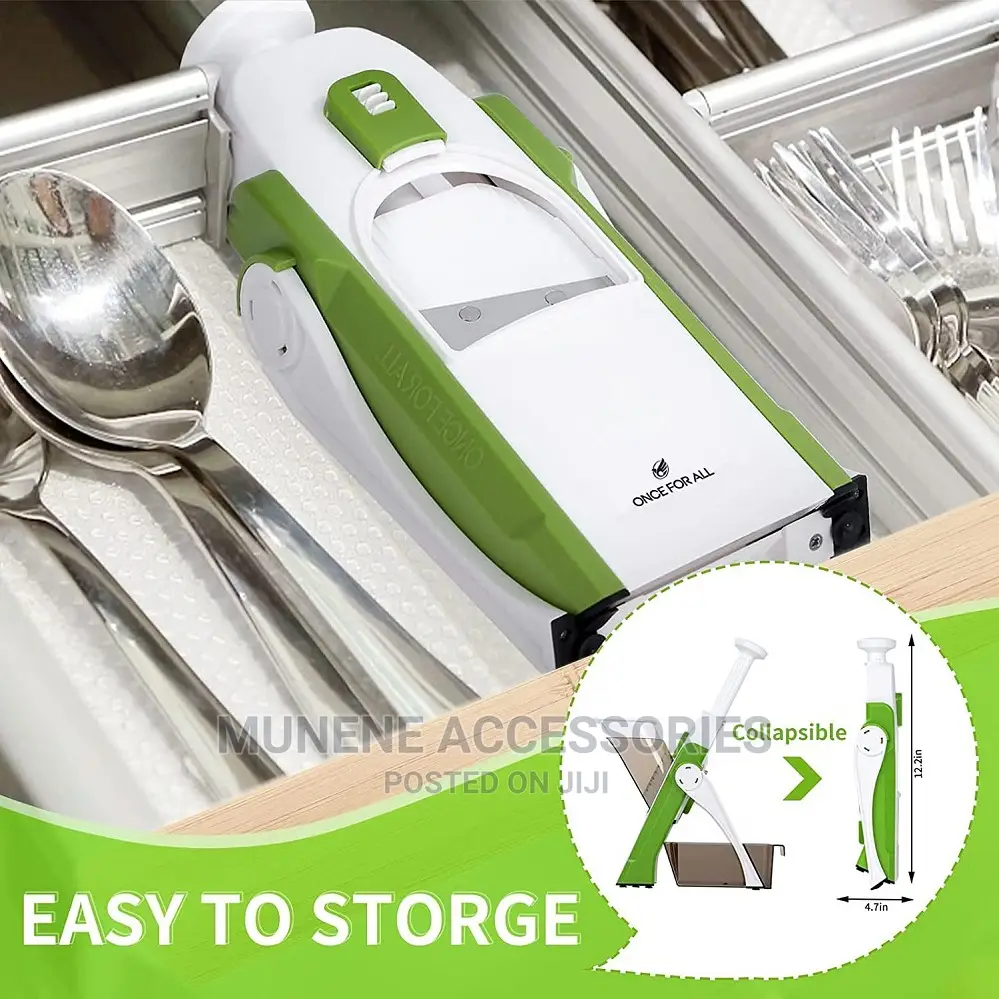 Multifunctional 5IN1 Mandoline Slicer and Chopper Vegetable