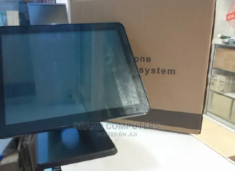 All in One POS- 15 Inch Touch Celeron With 4GB + 128ssd
