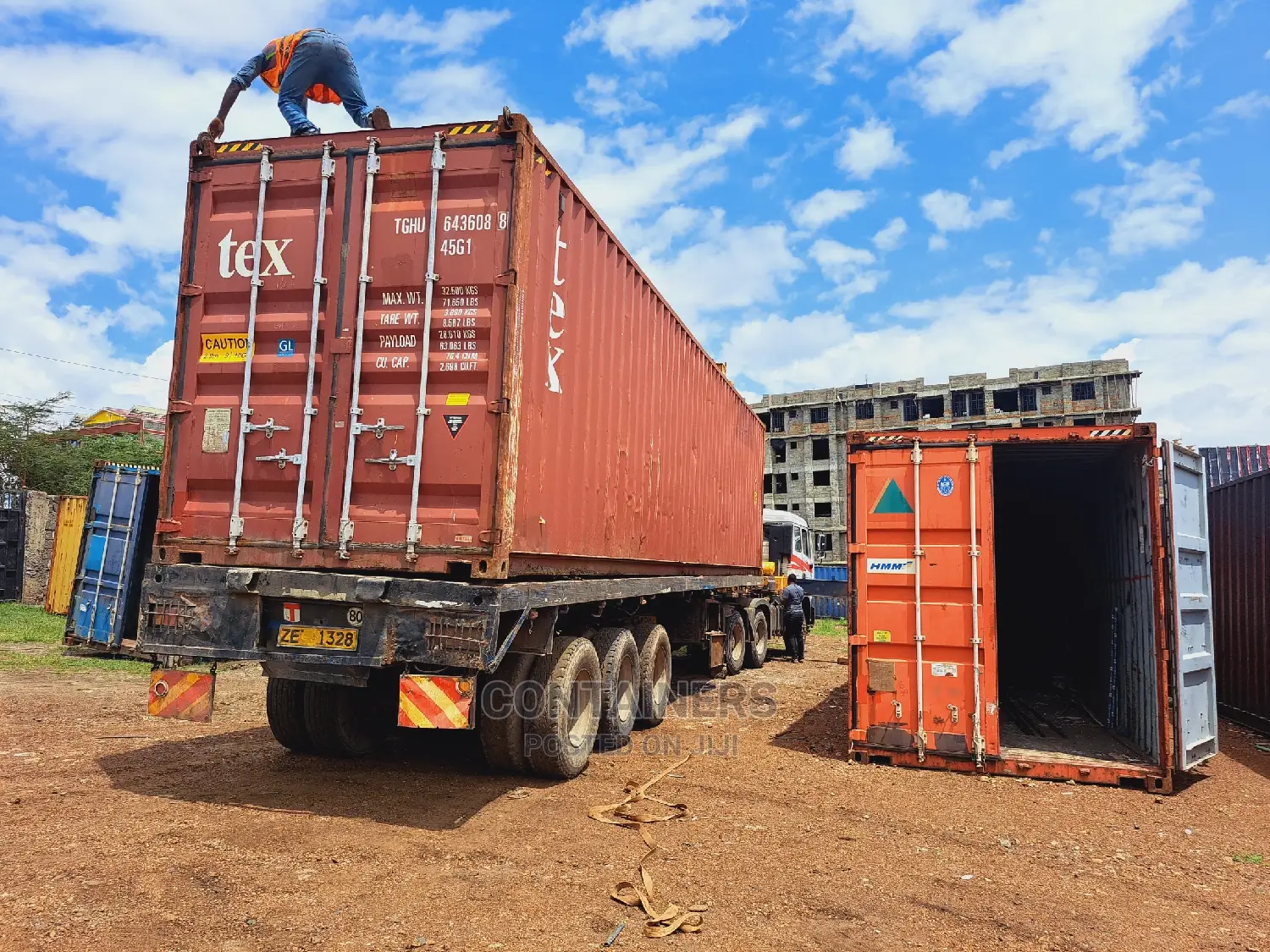 40ft Containers Available- Dispatching to Customer Site