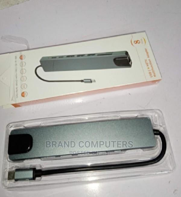 USB C 8 in 1 Hub Multiport Adapter