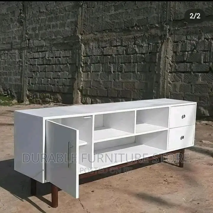 Standard Tv Stand With Shelves