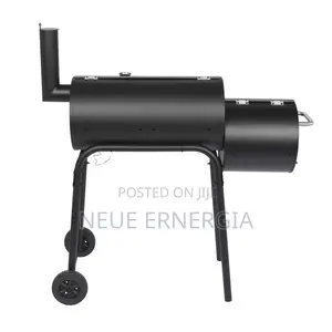 Charcoal BBQ Drum Grill Smoker