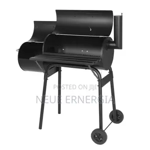 Charcoal BBQ Drum Grill Smoker