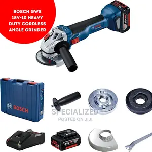 Bosch GWS 18v-10 Heavy Duty Cordless Angle Grinder