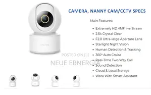 Nanny Cam IMILAB Home Security Camera Indoor, 4MP