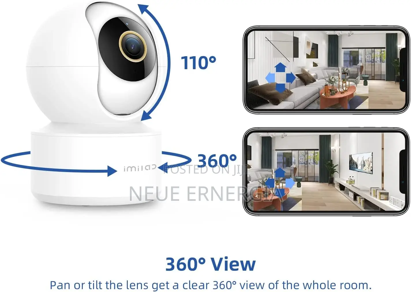 Nanny Cam IMILAB Home Security Camera Indoor, 4MP