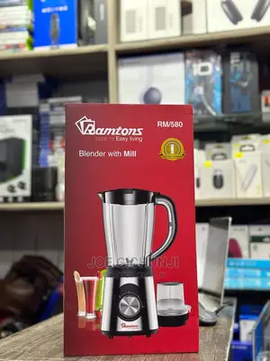Ramtons Blender+Mill 1.5 Liters 2 Speed- Rm/580