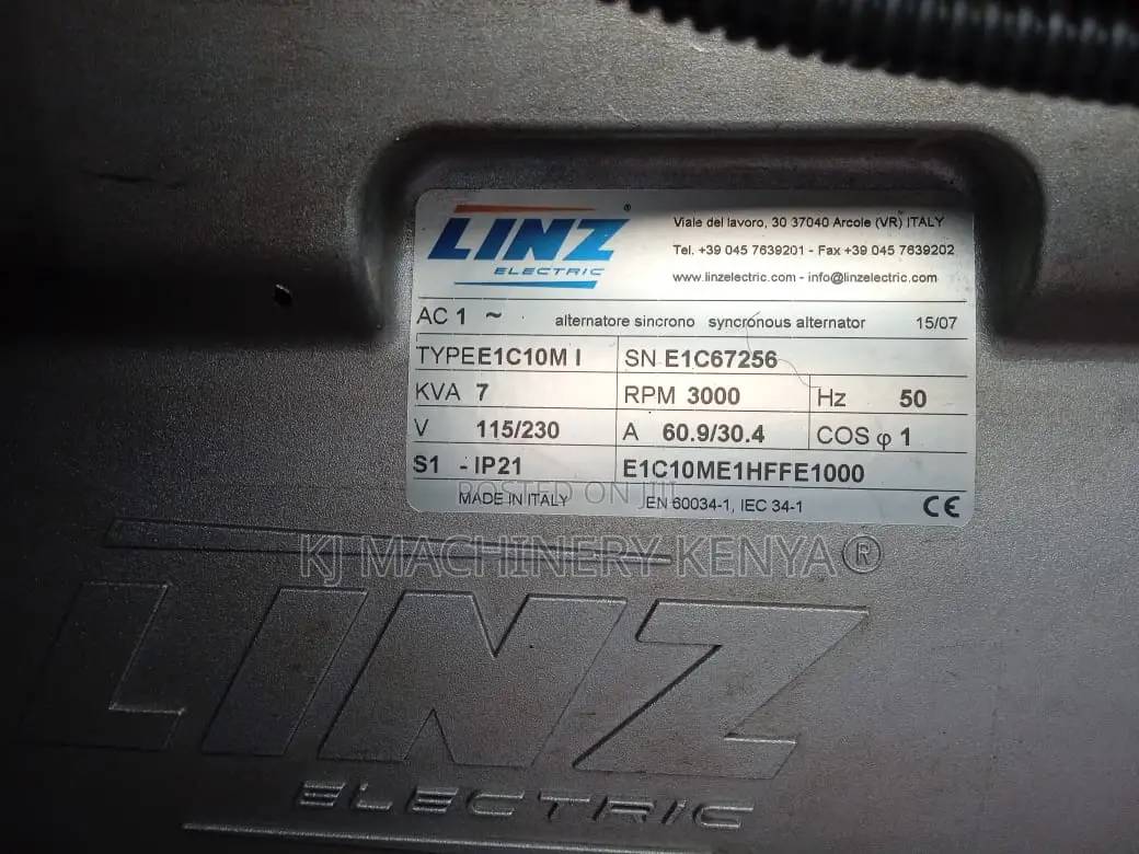 7kva Slightly Used Generator for Sale