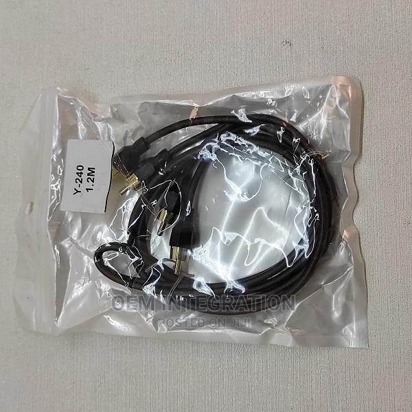 1.2M RCA Cable 2RCA Male to 2RCA Male