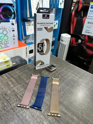 Milanese Loop Band (Gold, Dark Blue,Pink Rose Gold)