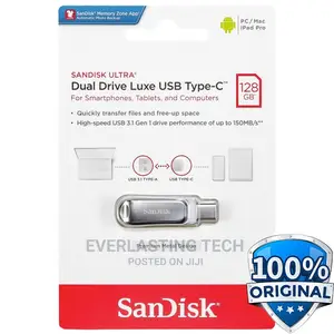 Sandisk Ultra Dual Drive Luxe USB Type-CTM 128GB