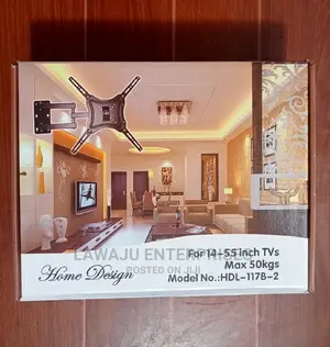 Movable TV Wall Bracket, 14" - 55", Max 50kgs