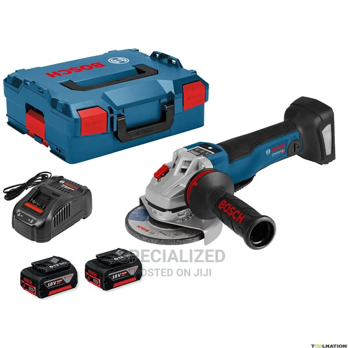 Bosch GWS 18v-10 Heavy Duty Cordless Angle Grinder