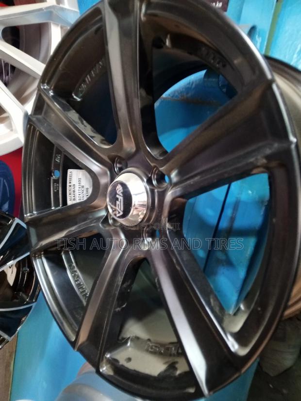 Black Toyota Rims 15 Inch Set
