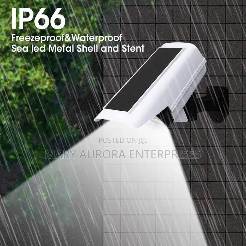 Outdoor Led Solar Light Simulation Monitaring Lamp