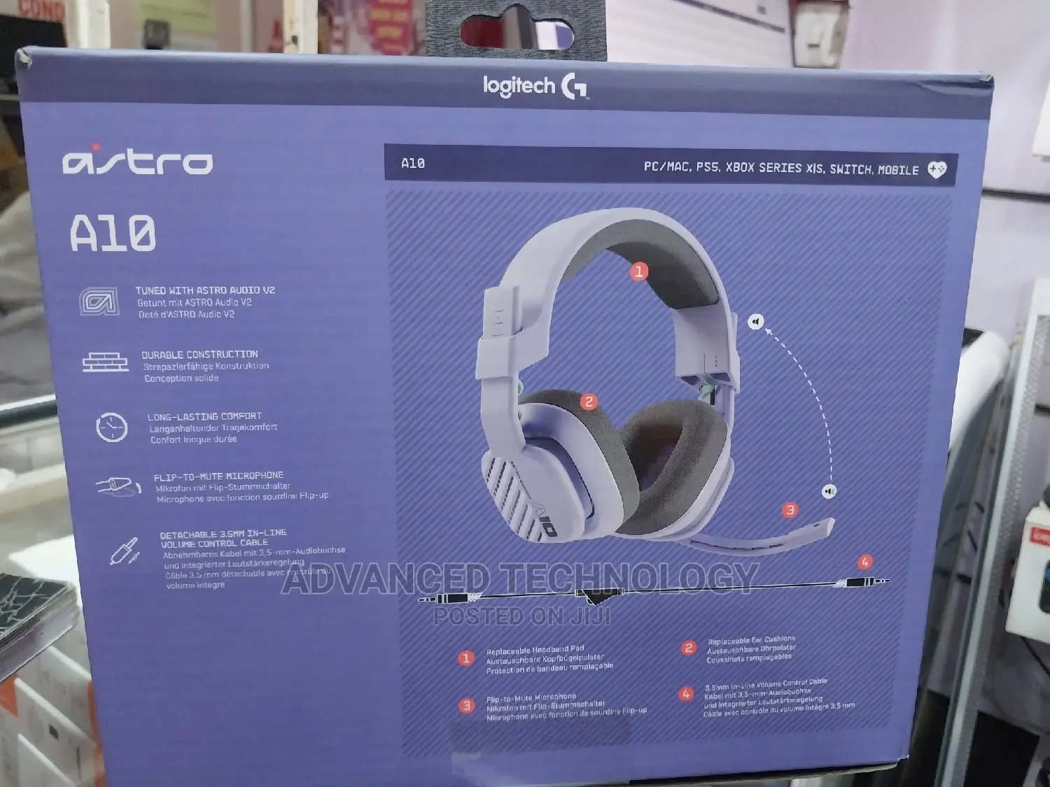Logitech Astro A10 Gaming Headset