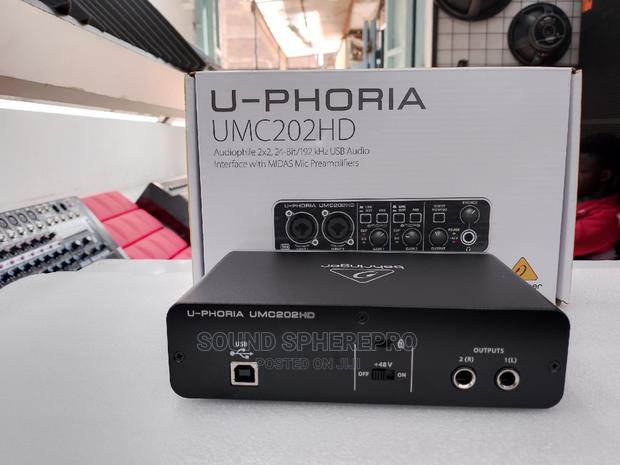 Behringer UMC 202HD Soundcard - thumbnail 2