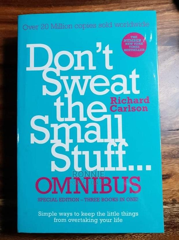 Don’T Sweat the Small Stuff Book by Richard Carlson