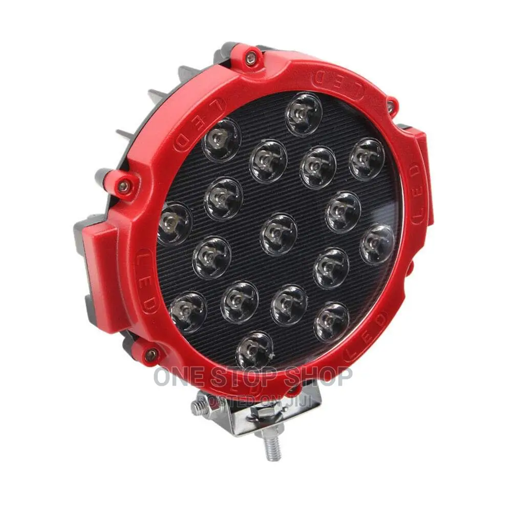 New 7" Led Waterproof 51w Fog Off-Road Lights