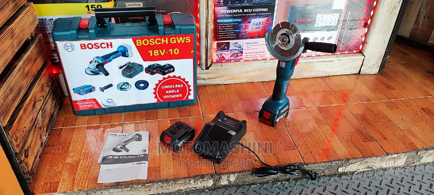 Bosch GWS 18v-10 Heavy Duty Cordless Angle Grinder