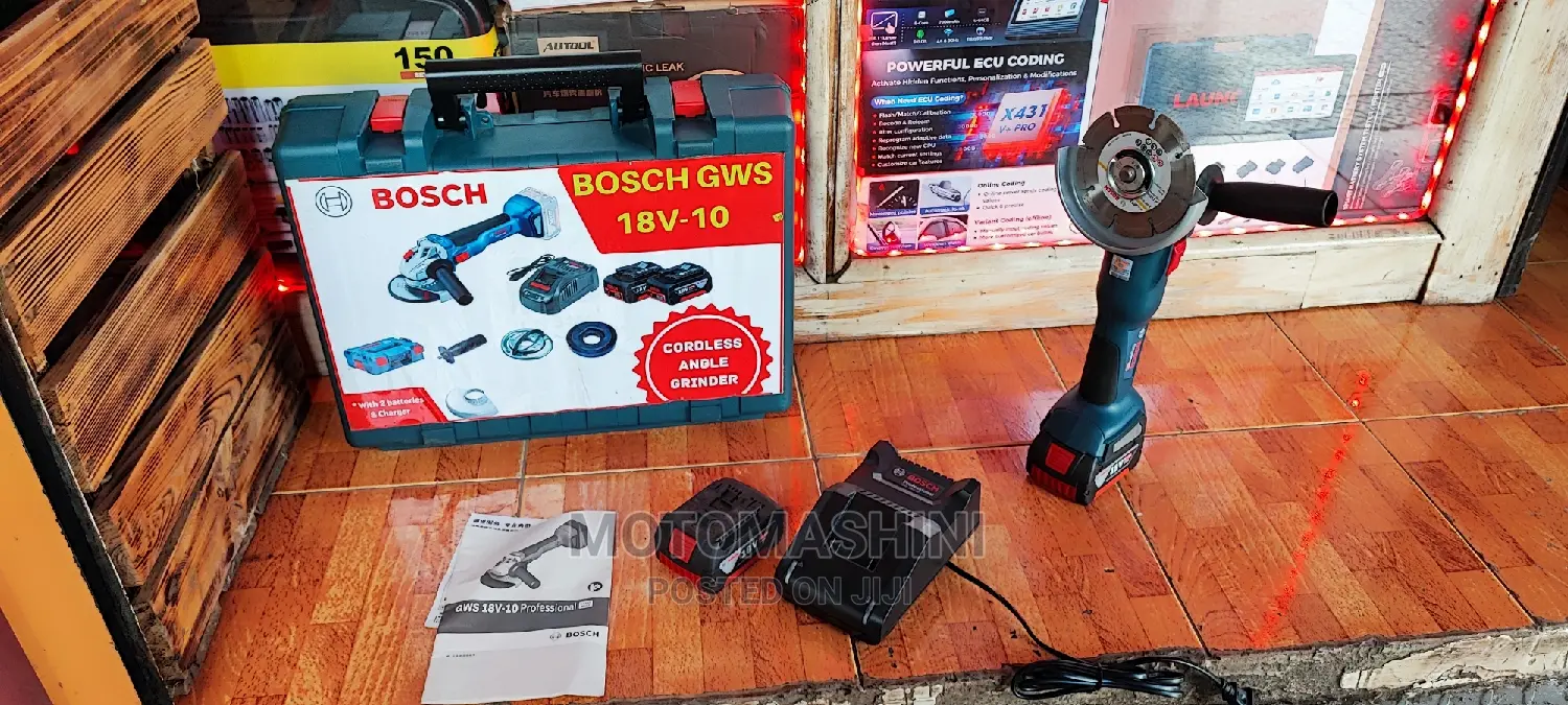 Bosch GWS 18v-10 Heavy Duty Cordless Angle Grinder