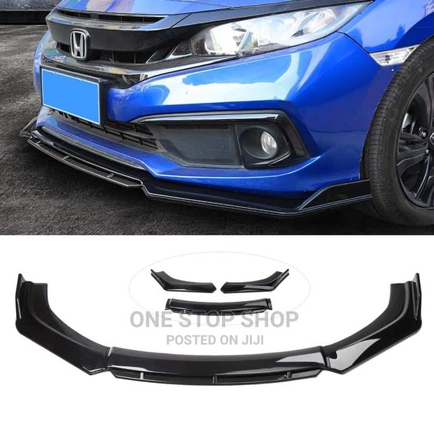 Gloss Black Front Body Kit Lip