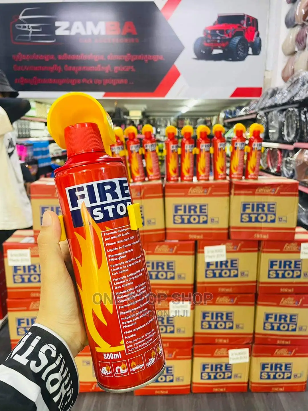 Car Emergency 500ml Fire Extinguisher