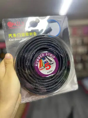 5m Black U Shaped Car Door Edge Antiscratch Protector